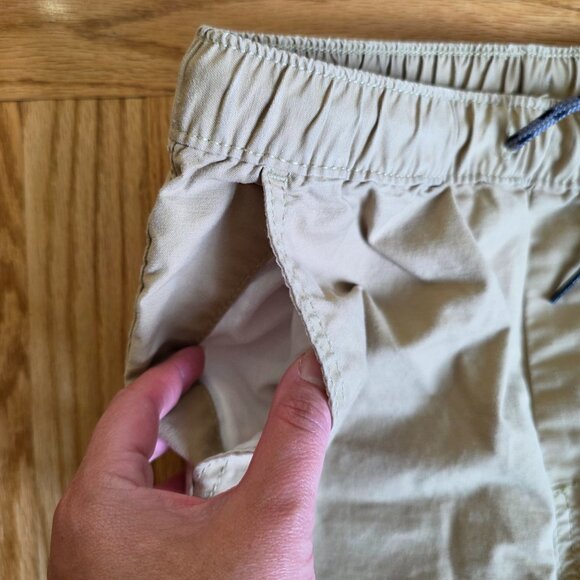 GAP Kids Pull On Khaki Pants | Boy's Large 10-11 Years | Elastic Waist and Cuff - Picture 2 of 6